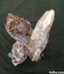 minerali, kristali - Kalcit, halkopirit