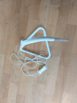 Prodam namizna svetilka Ikea HÅRTE LED pisarniška svetilka, bela/srebr