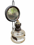 Stara petrolejka z reflektorjem – vintage, dekoracija, antika