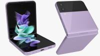 Samsung Galaxy Z Flip3 5G, pametni telefon, 128 GB, 8 GB RAM, Lavender