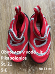 Obutev za v vodo, številka 21