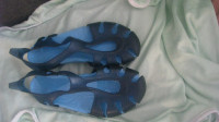 Vodni sandali, copati za v vodo-modri, TRIBORD,ST 35