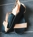 ROSE GOLD SANDALI 38