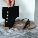 Usnjene sandali Camillas št. 38