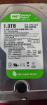 1TB HDD WD Green Caviar,64mb cache 2x