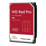 22TB WD WD221KFGX Red Pro NAS 7200 vrt/min 512 MB