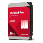 26TB trdi disk Western Digital Red Pro NAS (SATA 6 Gb/s, 3,5")