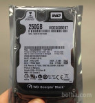 Kvalitetnejši trdi disk HDD - WD 250GB SATA 3 - UGODNO !