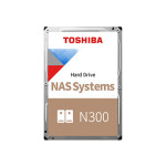 Toshiba N300 10 TB NAS HDD 3,5" 7200 RPM 512 MB SATA III