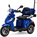 VELECO električni invalidski voziček skuter, litij-ionska baterija
