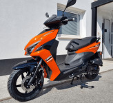 Skuter 49ccm3 SPORT ORANGE / 25km/h ali 45 km/h