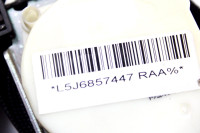 VARNOSTNI PAS OEM N. 5J6857447RAA ORIGINAL REZERVNI DEL SKODA FABIA MK