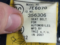 733100D021C0 CINTURA DI SICUREZZA POSTERIORE CENTRALE TOYOTA YARIS 1.4