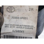 733600F021B2 CINTURA DI SICUREZZA POSTERIORE DESTRA TOYOTA VERSO 1.6 D