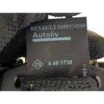 888507458R CINTURA DI SICUREZZA POSTERIORE CENTRALE RENAULT CLIO SW 1.