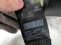 9682053580 CINTURA DI SICUREZZA POSTERIORE DESTRA PEUGEOT 5008 1.6 D 8