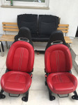Sedeži usnjeni športni za fiat 500 ali abarth