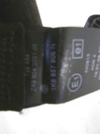 VARNOSTNI PAS OEM N. 1K6857806N ORIGINAL REZERVNI DEL VOLKSWAGEN GOLF