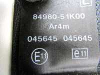 VARNOSTNI PAS OEM N. 501UB8T29U ORIGINAL REZERVNI DEL OPEL AGILA B H08
