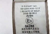 VARNOSTNI PAS OEM N. 5812200-K00-1213 ORIGINAL REZERVNI DEL GREAT WALL