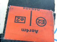VARNOSTNI PAS OEM N. 60692306 ORIGINAL REZERVNI DEL ALFA ROMEO 147 937
