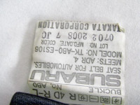 VARNOSTNI PAS OEM N. 64662AG002JC ORIGINAL REZERVNI DEL SUBARU LEGACY