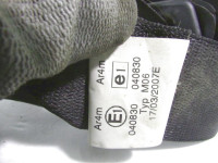 VARNOSTNI PAS OEM N. 72117161060 ORIGINAL REZERVNI DEL BMW X5 E70 (200