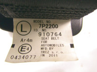 VARNOSTNI PAS OEM N. 733700H010C3 ORIGINAL REZERVNI DEL TOYOTA AYGO B1