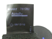 VARNOSTNI PAS OEM N. 8200751262 ORIGINAL REZERVNI DEL DACIA DUSTER HS