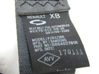 VARNOSTNI PAS OEM N. 888402781R ORIGINAL REZERVNI DEL RENAULT KOLEOS H
