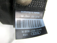 VARNOSTNI PAS OEM N. 8K0857805R ORIGINAL REZERVNI DEL AUDI A4 B8 8K2 B