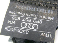 VARNOSTNI PAS OEM N. 8P0857805 ORIGINAL REZERVNI DEL AUDI A3 MK2R 8P 8