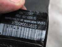 VARNOSTNI PAS OEM N. 9110045 ORIGINAL REZERVNI DEL BMW SERIE 5 E60 E61