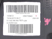 VRATNI PANEL OEM N. PNPDTPG208CABR5P ORIGINAL REZERVNI DEL PEUGEOT 208