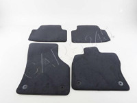 VW Passat 4Motion 1 Set Foot Mats Titanium Black