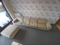 Velik KAVČ, 400 cm, dolga oblika + tabure