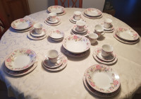 Jedilni servis in za kavo - China pearl Jubilee 46 kosov porcelan
