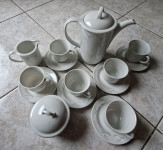 Kavni servis - porcelan Jlmenau Graf von Henneberg 1777