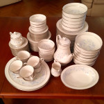 Vintage jedilni servis Noritake  - Summer Eve