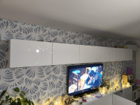 Besta Ikea 3x 120x42x38 omarice