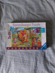 3 x 49 Medvedek Pu, Ravensburger sestavljanka