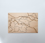 Lesena sestavljanka Slovenija