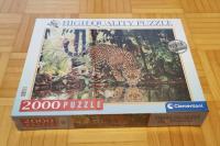 Neodprte sestavljanke, puzzle Clementoni, motiv Leopard, 2000 kos