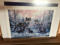 Puzle Ravensburger v steklenem okvirju