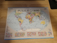 Puzzle - sestavljanka SVET 70 x 50 še originalno zapakirano