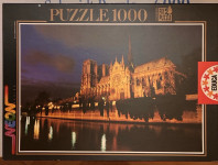 čudovita sestavljanka EDUCA – Notre Dame, Paris (Neon)– 1000 kosov