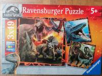 Sestavljanka Jurassic World 3x49 (Ravensburger Puzzle)