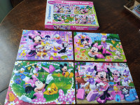 Sestavljenka-puzzle Disney Miki Miška, 4 sestavljenke za 3+