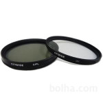 UV filter 58mm + Polarizacijski filter 58mm