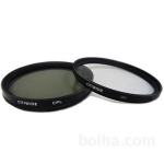 UV filter 72mm + polarizacijski filter 72mm